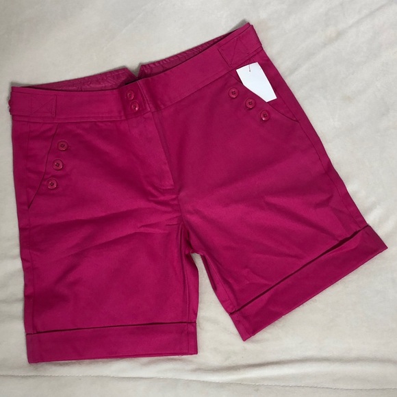 Hot Pink Women’s Shorts (Brand: The Limited) NWT - Picture 1 of 4